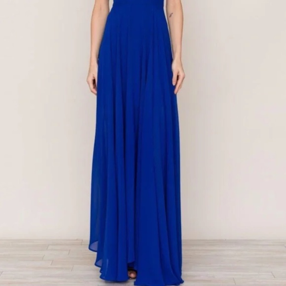 NWT - Yumi Kim Peace And Love Maxi Dress Royal Blue - XXS - Picture 2 of 13